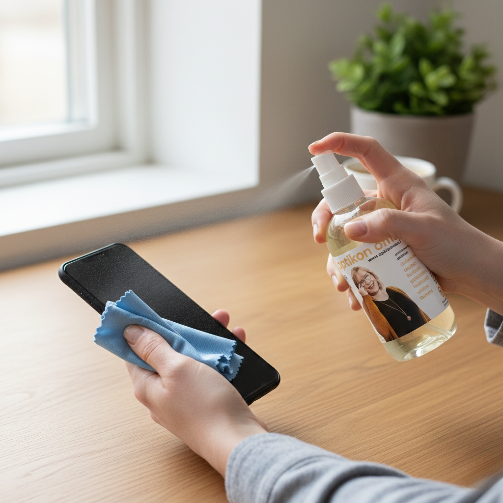 Optikon Oma Starttipaketti 250 ml + mikrokuituliina